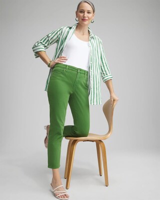 Girlfriend Cropped Jeans