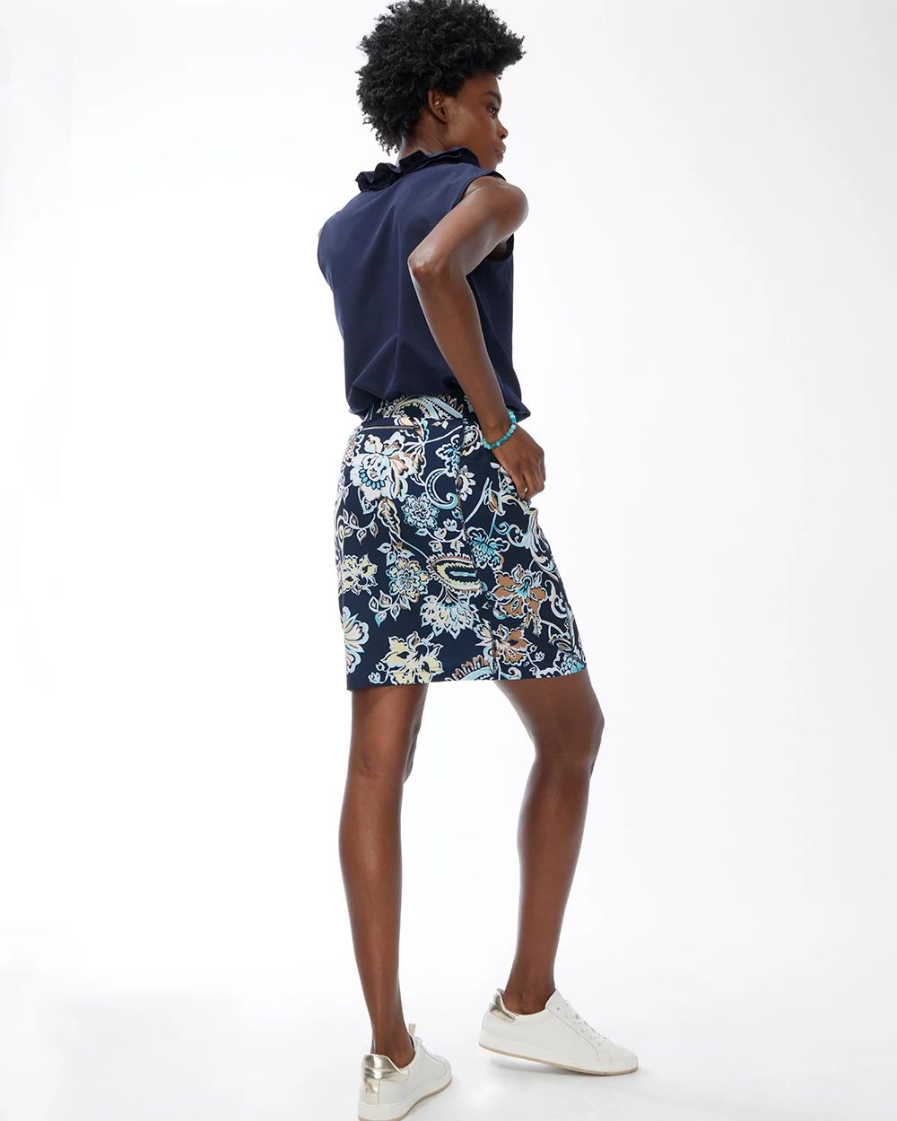 Zenergy UPF Print Side Pocket Skort