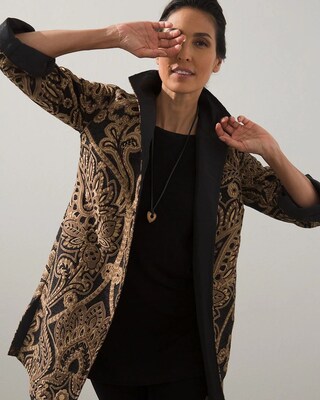 Travelers Collection Jacquard Jacket
