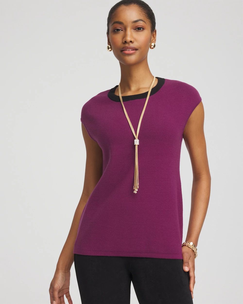 Travelers™ Collection Contrast Sweater
