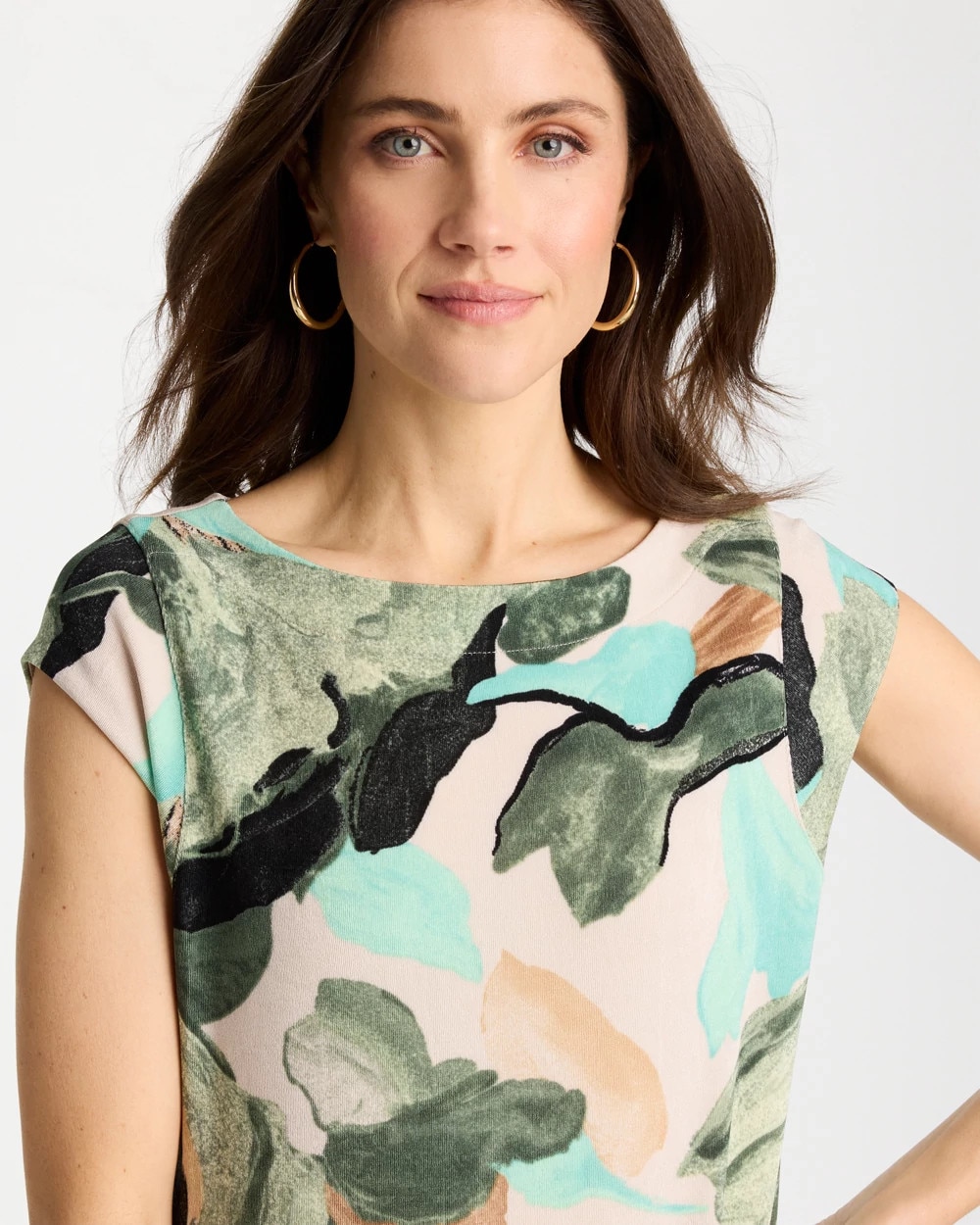 Travelers™ Soft Bloom Midi Dress