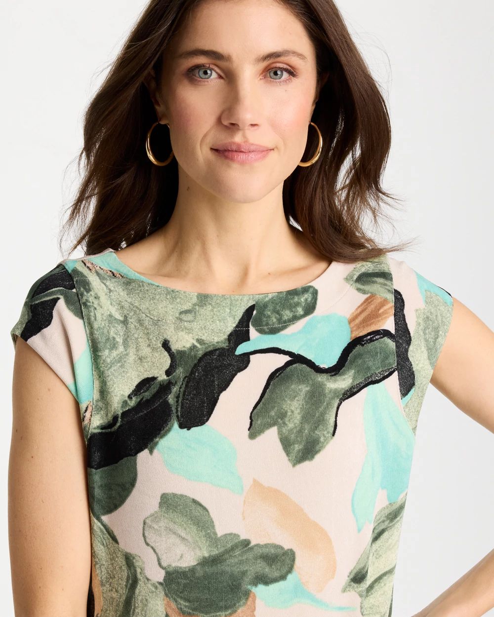 Travelers™ Soft Bloom Midi Dress