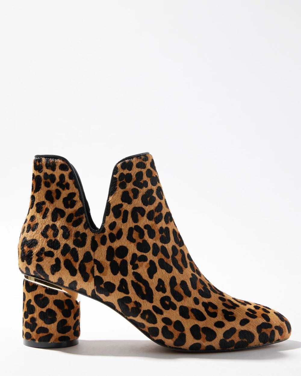 Animal Print Haircalf Boots