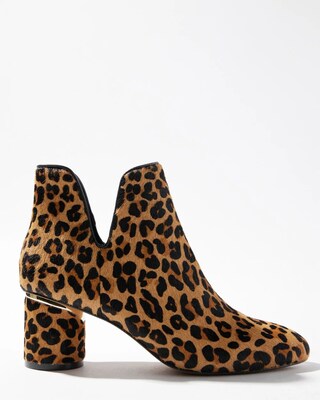 Animal Print Haircalf Boots