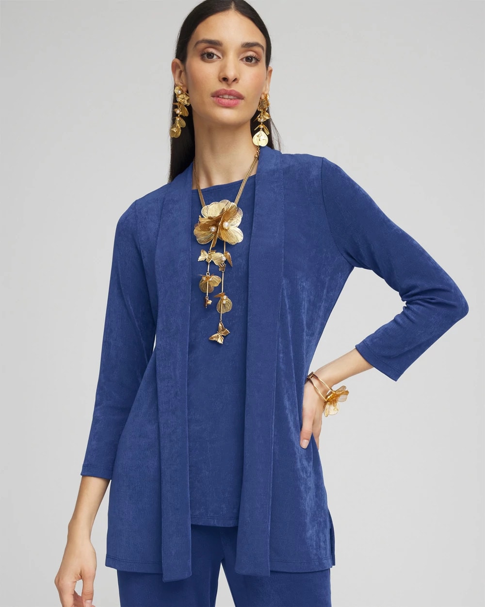 Travelers™ Long Knit Jacket