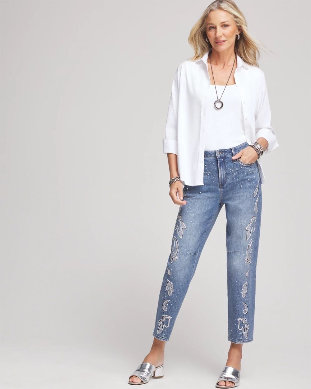 Contour Cotton™ Square Neck Tee click to view larger image.