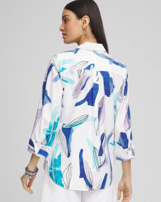 No Iron™ Coastal Stretch Shirt click to view larger image.
