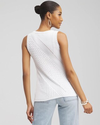 Textured Knit Tank click to view larger image.