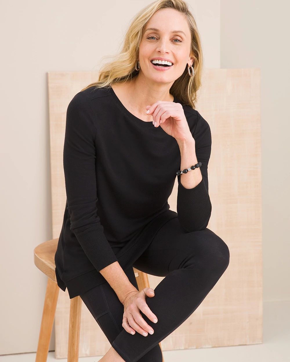 Zenergy Rib Trim Tunic
