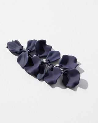 Purple Cluster Earrings