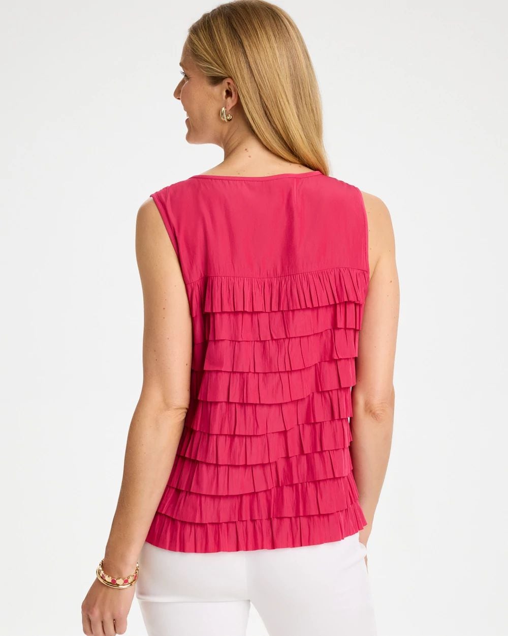 Sea Island Tiered Sleeveless Tank