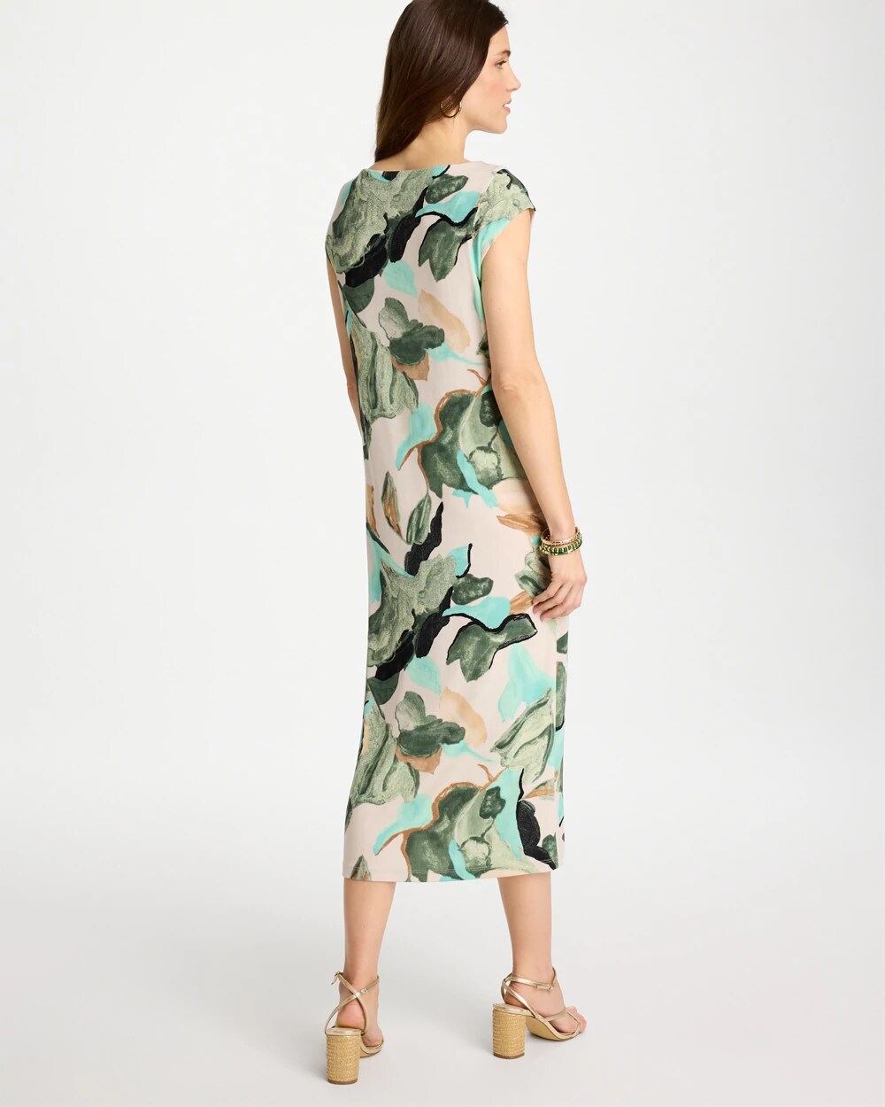 Travelers™ Soft Bloom Midi Dress