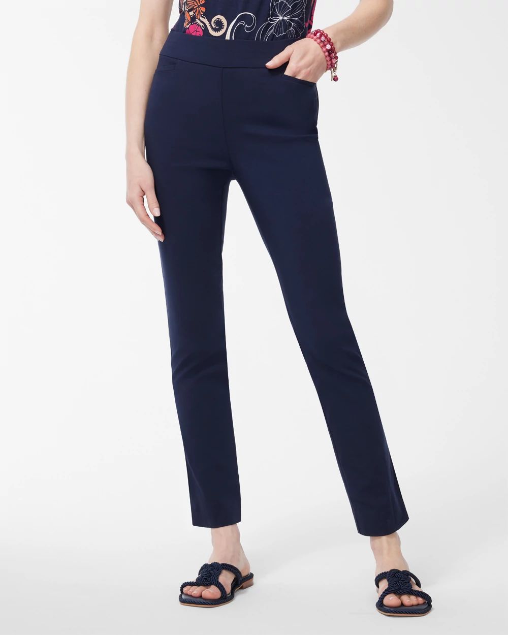 Petite Brigitte™ Slim Ankle Pants