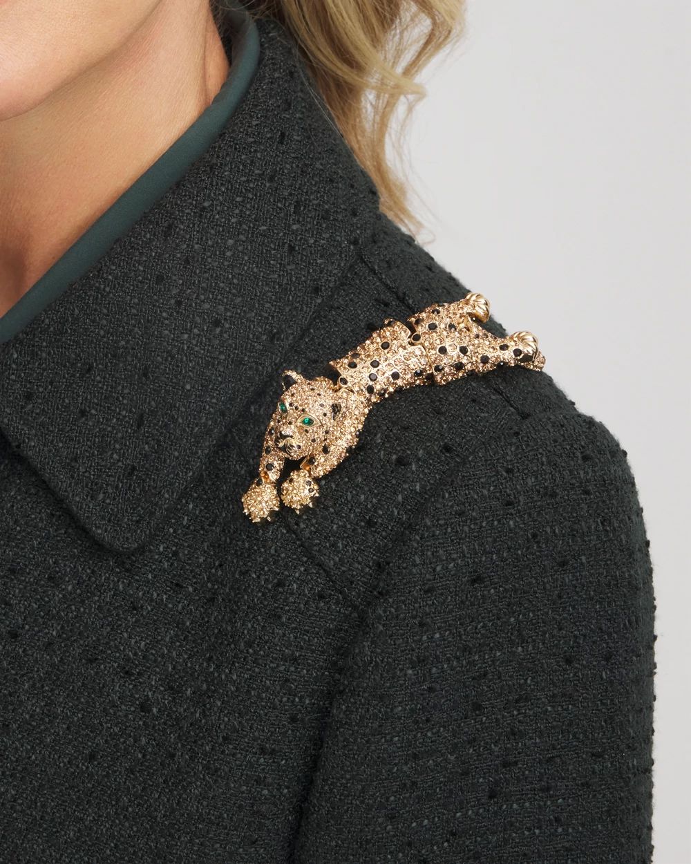 Jaguar Brooch