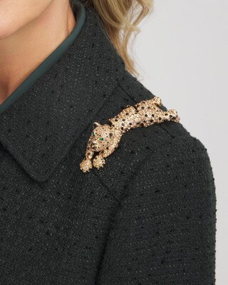 Jaguar Brooch