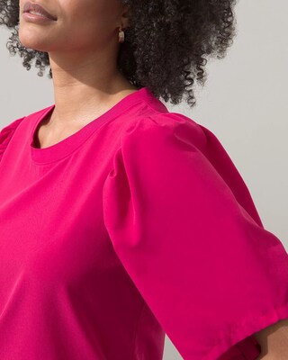 Zenergy UPF Puff Sleeve Top