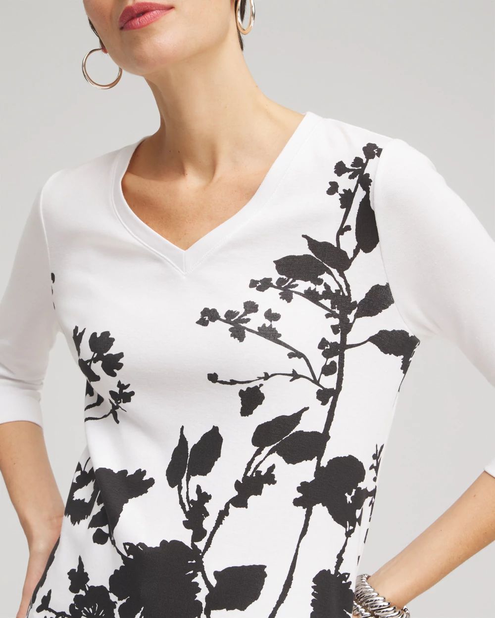 Vines Everyday 3/4 Sleeve Tee