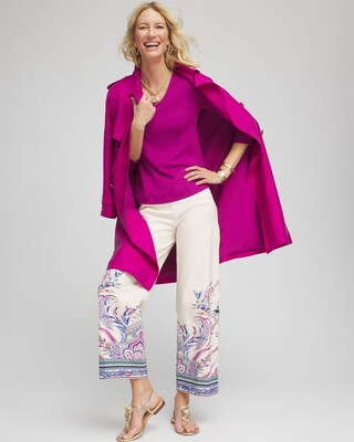 Everyday 3/4 Sleeve V-Neck Tee click to view larger image.