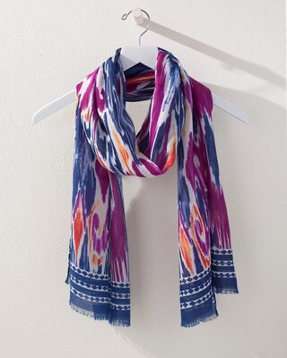 Ikat Oblong Scarf