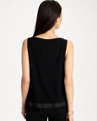 Travelers™ Sheer Stripe Tank click to view larger image.
