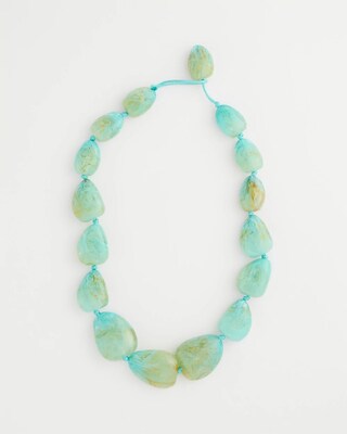 Ocean Resin Beaded Necklace