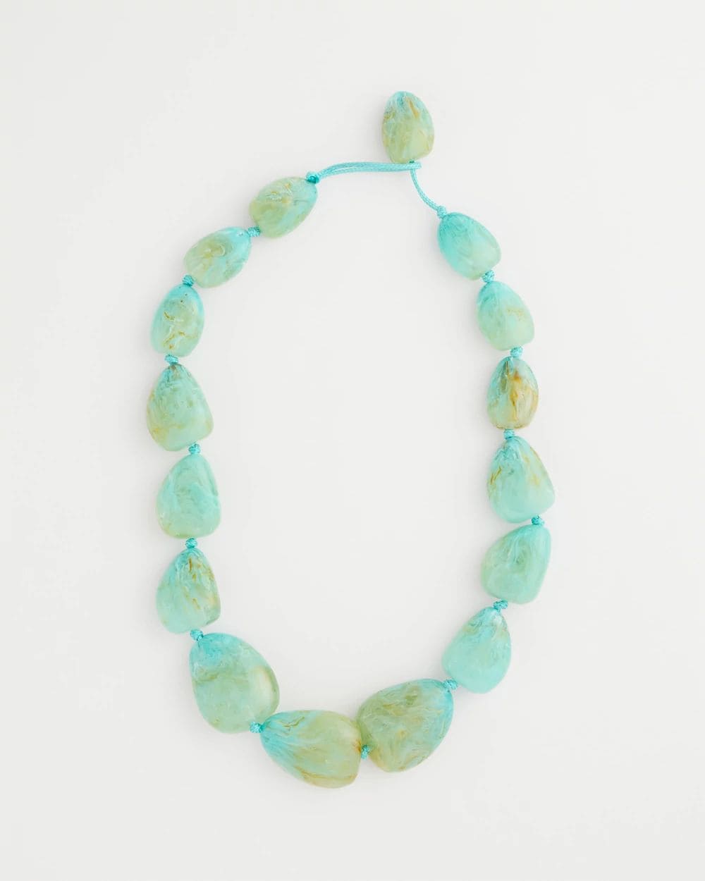 Ocean Resin Beaded Necklace