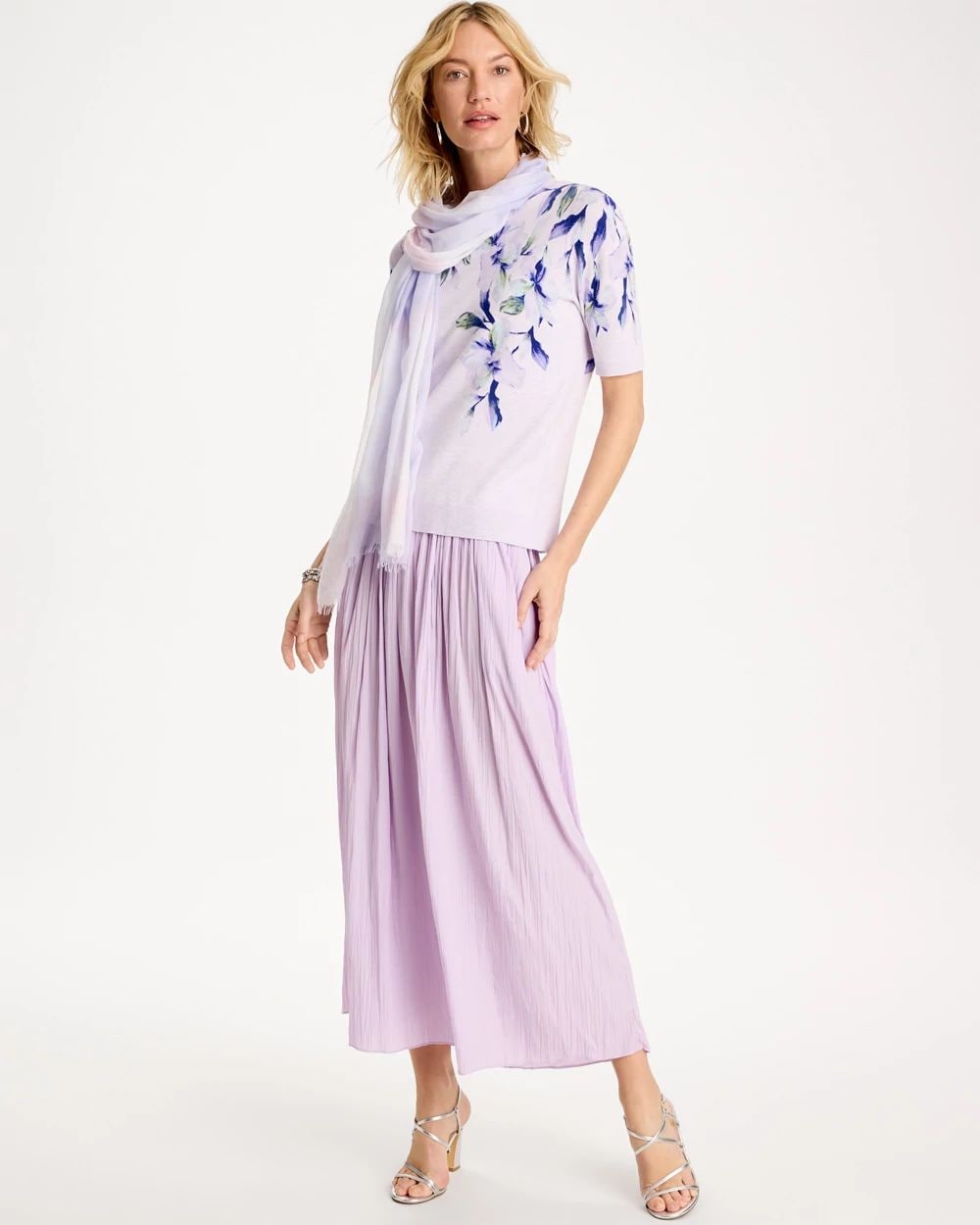 Sea Island Pull-On Maxi Skirt