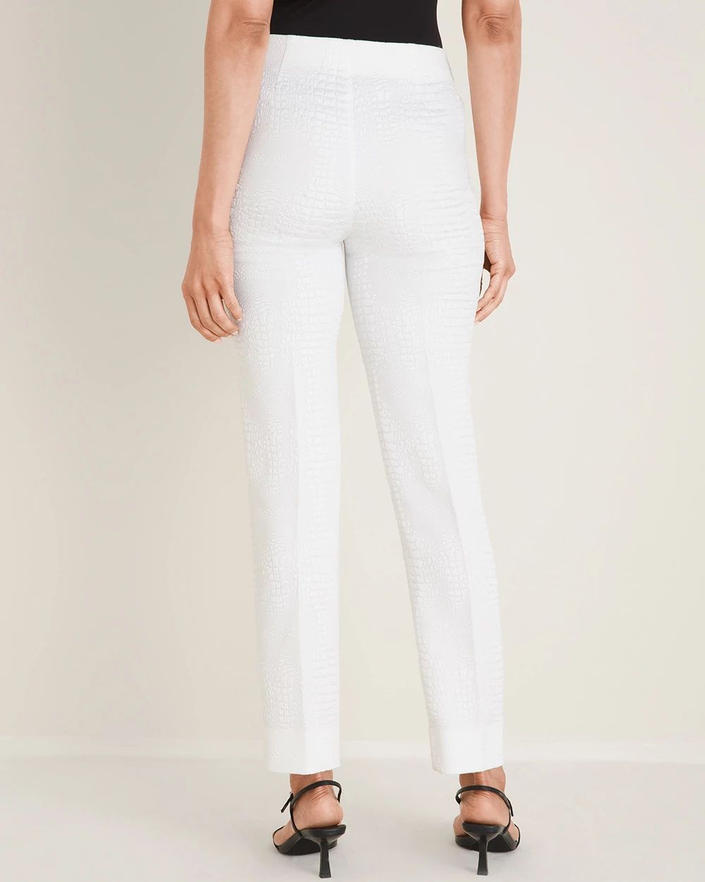 Black Label Croco Easy Pant