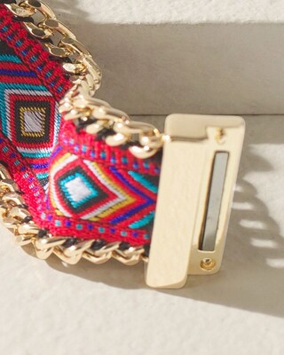 Fabric Magnetic Bracelet