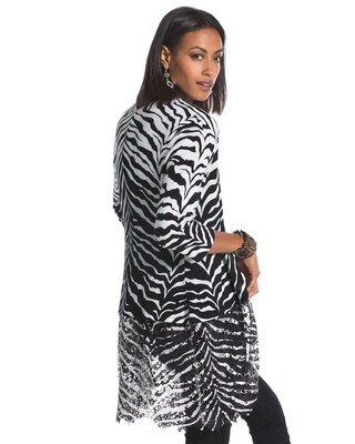 Zebra Lace Louisa Cardigan
