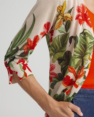 Summer Romance Orchid Short Cardigan