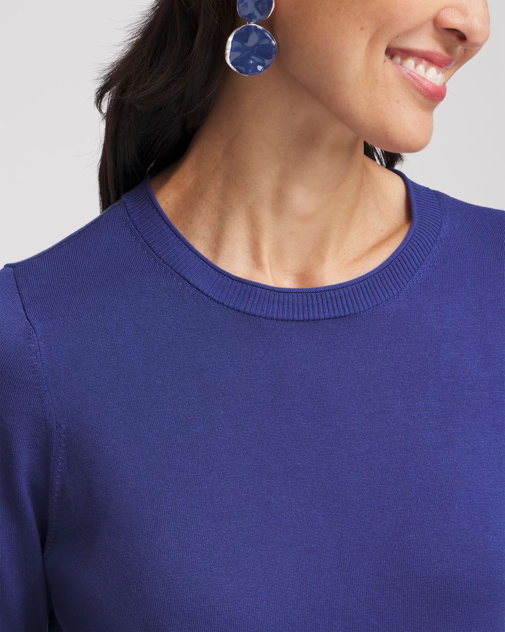 Ella Crewneck Pullover Sweater