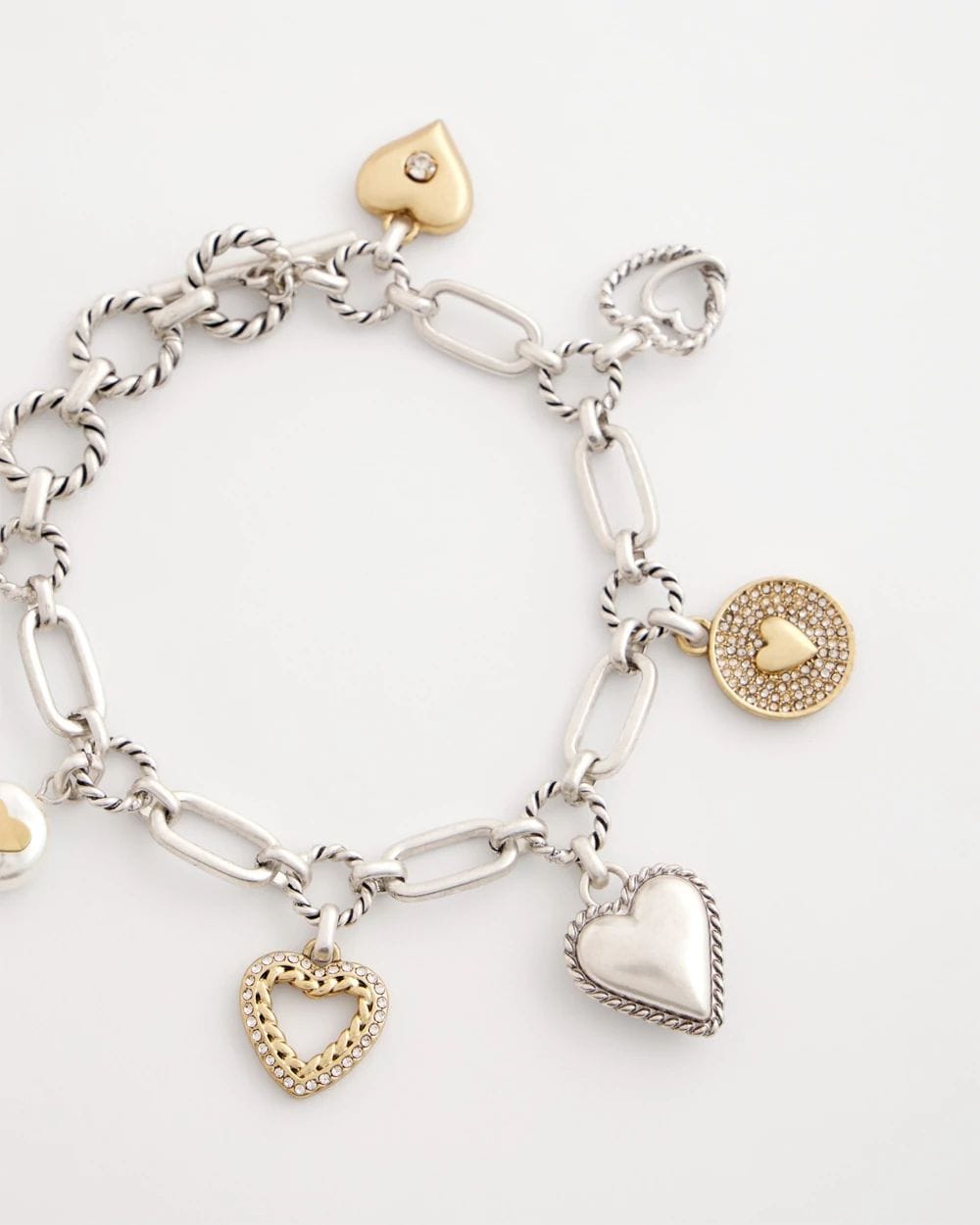 Heart Charm Bracelet