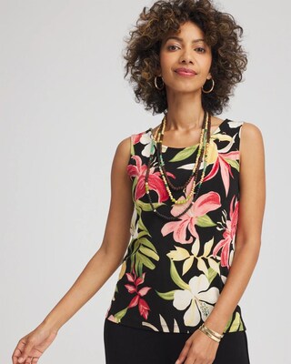 Travelers™ Convertible Tropical-Lily Tank