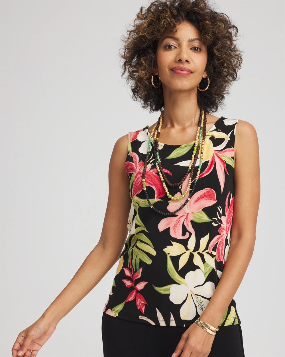 Travelers™ Convertible Tropical-Lily Tank