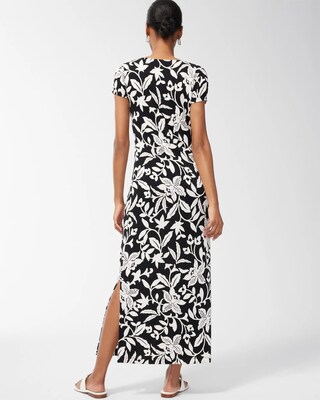 Travelers Floral Print Cap Sleeve Dress