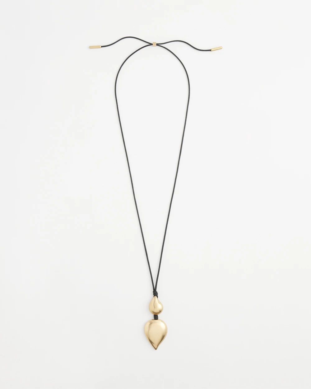 Ash Gold Teardrop Pendant