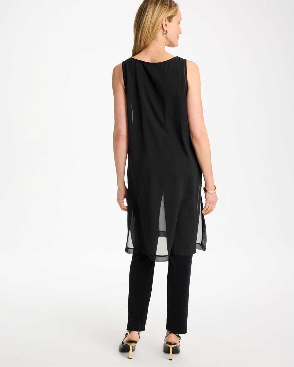 Travelers™ Layered Chiffon Tunic