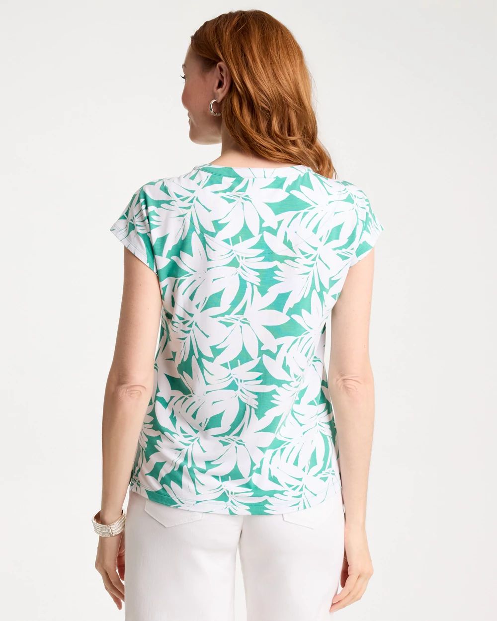 Refined Palm Button Tee
