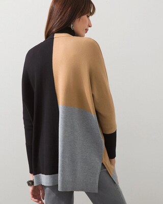 Colorblocked Cardigan