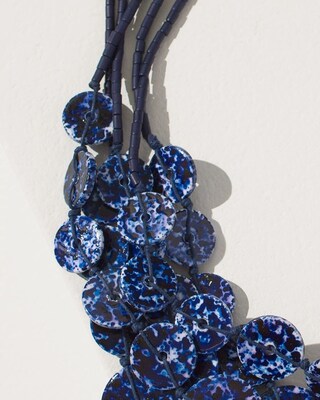 Blue Multistrand Necklace