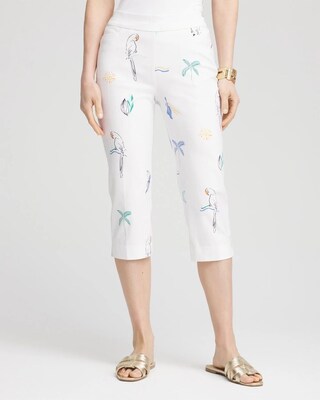 Brigitte™ Island Pull-On Capri Pants