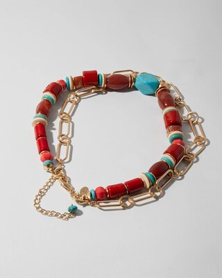 Convertible Multistrand Necklace