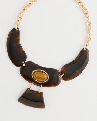 Chico's Originals Statement Bib Necklace click to view larger image.