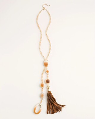 Neutral Y-Necklace