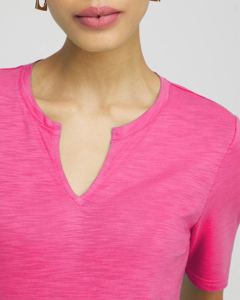 Notch Neck Tee