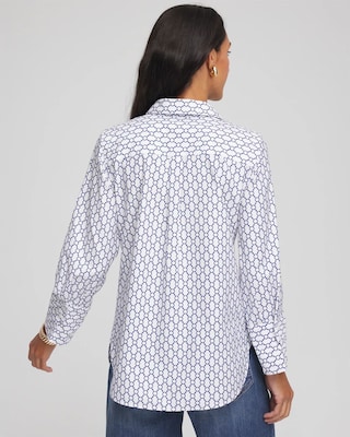 No Iron™  Chain Connection Shirt click to view larger image.