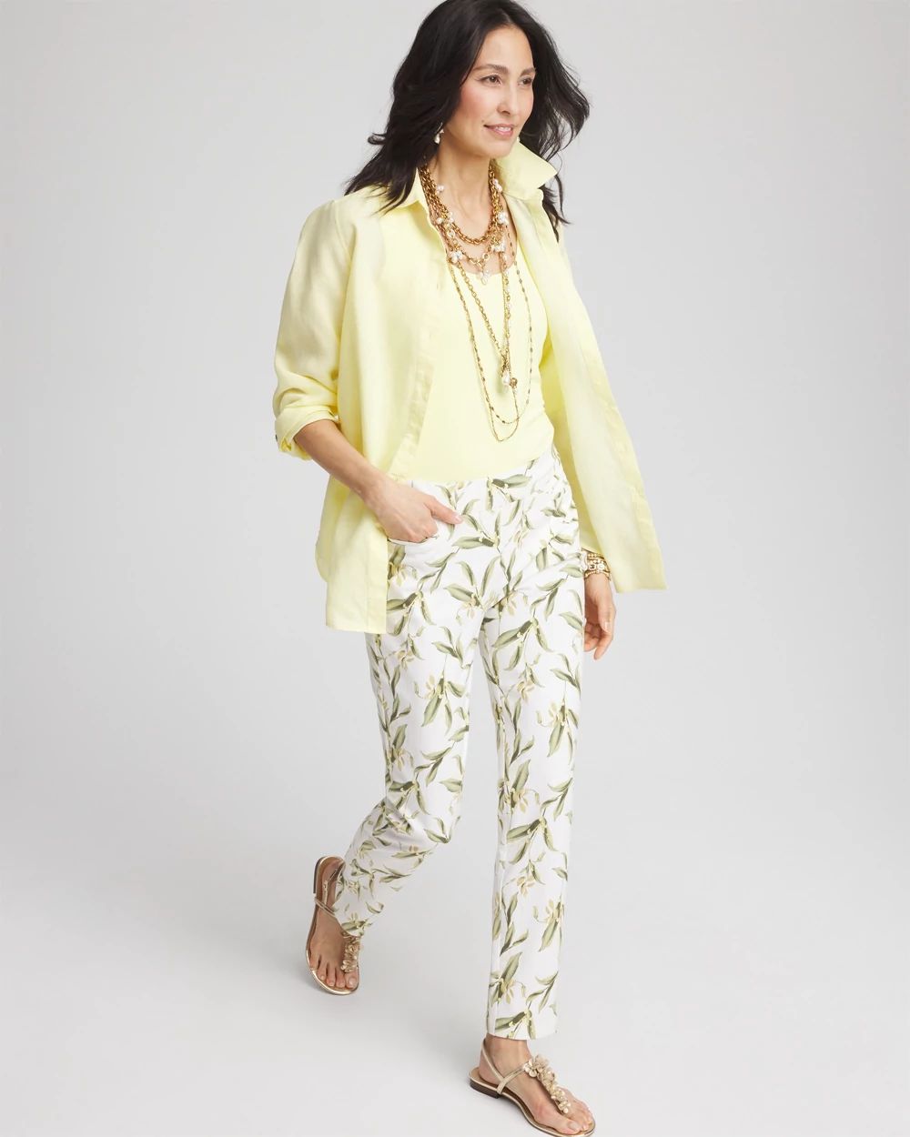 No Iron™ Linen Shirt click to view larger image.