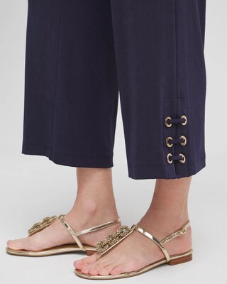 Travelers™ Lace Up Cropped Pants click to view larger image.