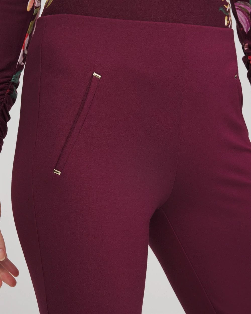 Juliet Ponte Trim Detail Pants